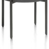 Ostrava salontafel rond 54 cm. - met omkeerbaar blad