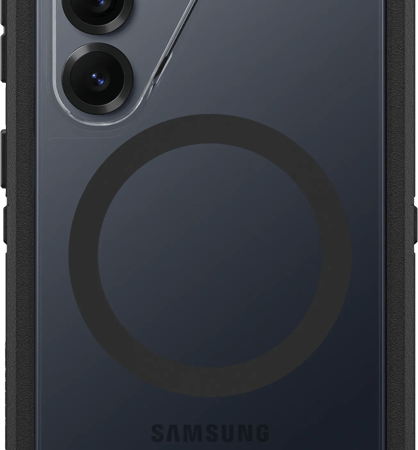 OtterBox Defender Samsung Galaxy S26 Back Cover met Magneet Transparant Zwarte Rand