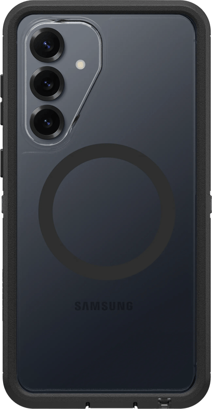 OtterBox Defender Samsung Galaxy S26 Plus Back Cover met Magneet Transparant Zwarte Rand