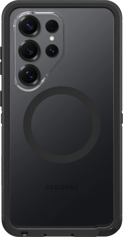 OtterBox Defender Samsung Galaxy S26 Ultra Back Cover met Magneet Transparant Zwarte Rand