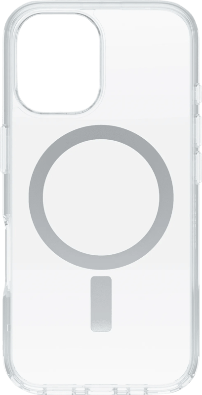 OtterBox Symmetry Apple iPhone 16 Back Cover met MagSafe Magneet Transparant