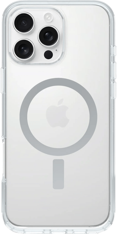 OtterBox Symmetry Apple iPhone 16 Pro Max Back Cover met MagSafe Magneet Transparant