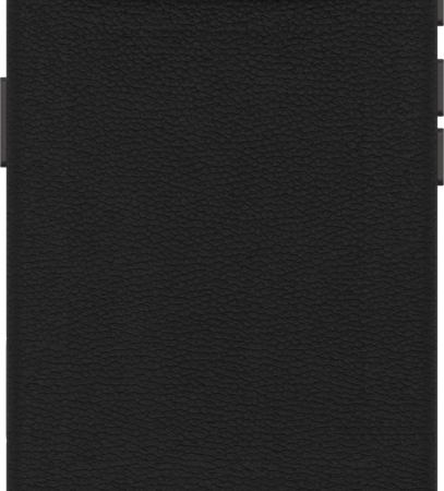 OtterBox Symmetry iPhone Air Back Cover met MagSafe Magneet Leer Zwart