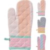 Ovenhandschoen 32x16cm pastel | Excellent Houseware