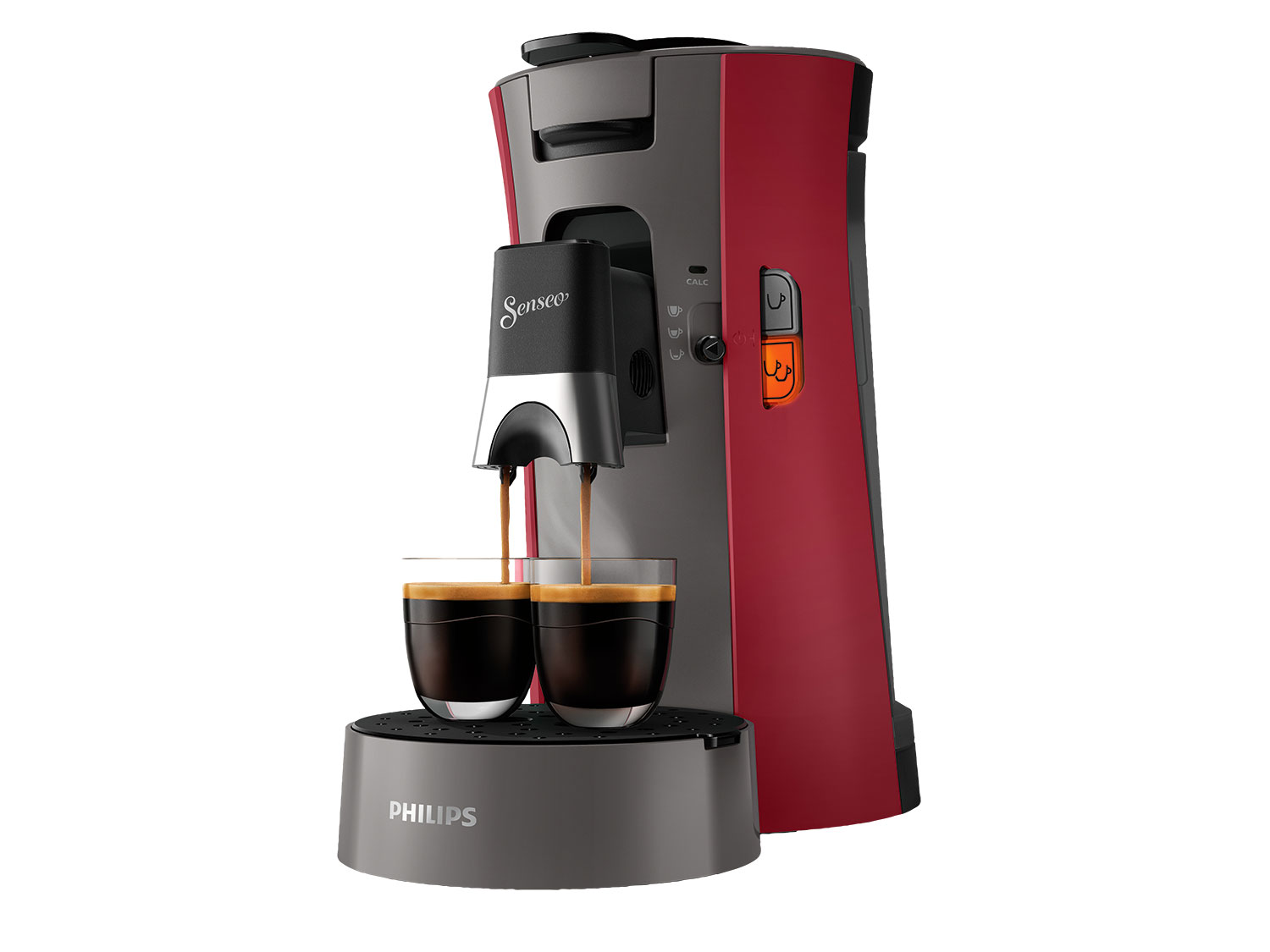 Senseo Select Koffiepadmachine CSA230 (Rood)