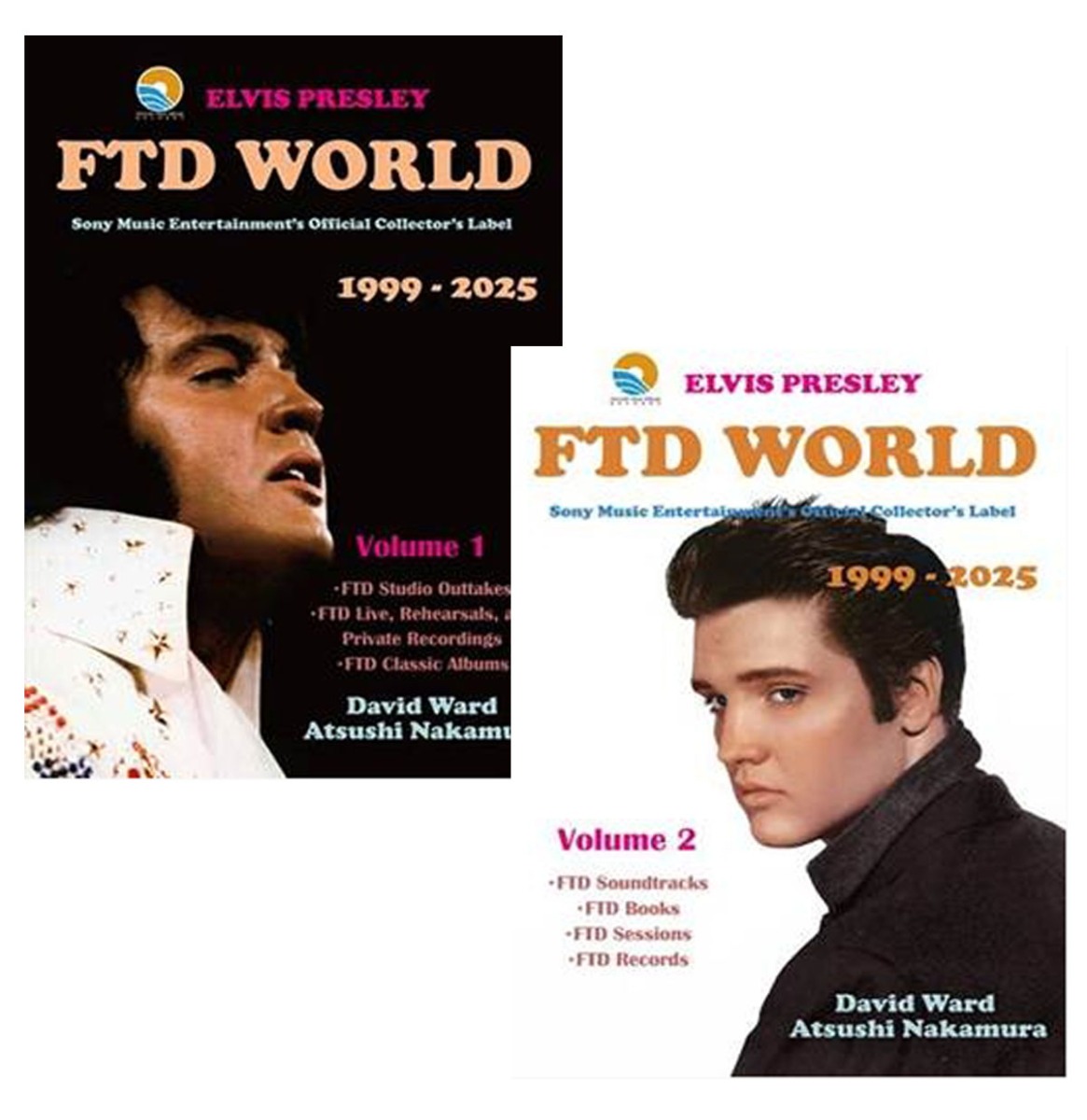 PRE-ORDER: Elvis Presley - FTD World Boeken (Volumes 1 & 2) Door David Ward & Atsushi Nakamura - MEDIO OCT 26 | Elvis Presley