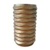 PTMD Bloempot Lodas Gold 12x12x20cm | PTMD