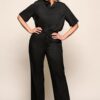 Paige Broek Zwart Maxi