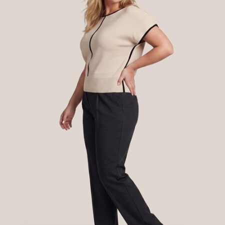 Paige Top Zand Maxi