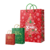 Papieren kersttas XL