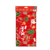 Tafelkleed kerst bedrukt 137x274cm rood