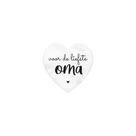 Paperdreams Marmeren Hartje - Oma | Paperdreams