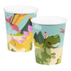 Papieren bekers Dino party set a 10 21cl | Boland