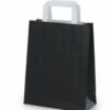 Papieren draagtas 32x16x39cm 50st zwart | Kassaplan