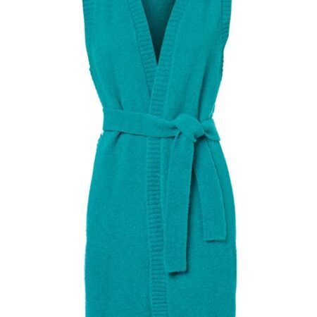 Parker Vest Aquagroen