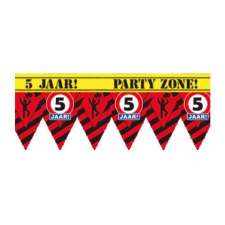 Party Tape - 5 jaar | Paperdreams