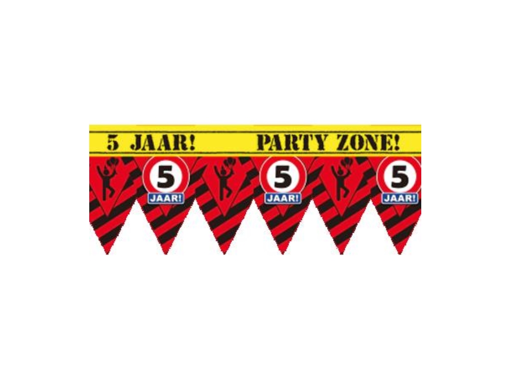 Party Tape - 5 jaar | Paperdreams