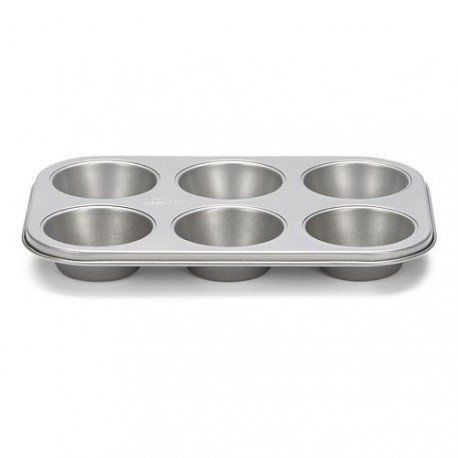 Patisse Muffinvorm Silvertop 6 vaks | Patisse