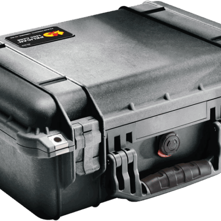 Peli 1450 Protector Case Zwart Koffer met plukschuim