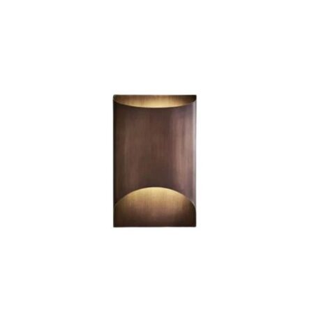 Aprile Small Wandlamp - Geborsteld Brons