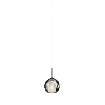 Glo Medium Hanglamp - Zilver - 200 cm