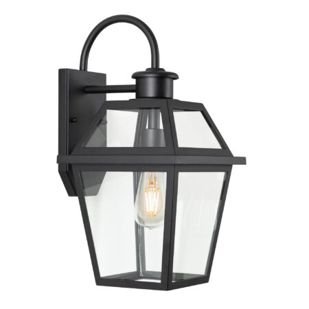 Perth Muurlamp Zwart
