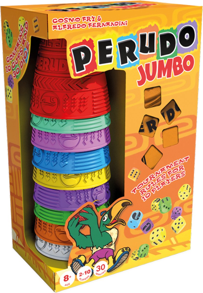 Perudo Jumbo dobbelspel NL/FR | Perudo