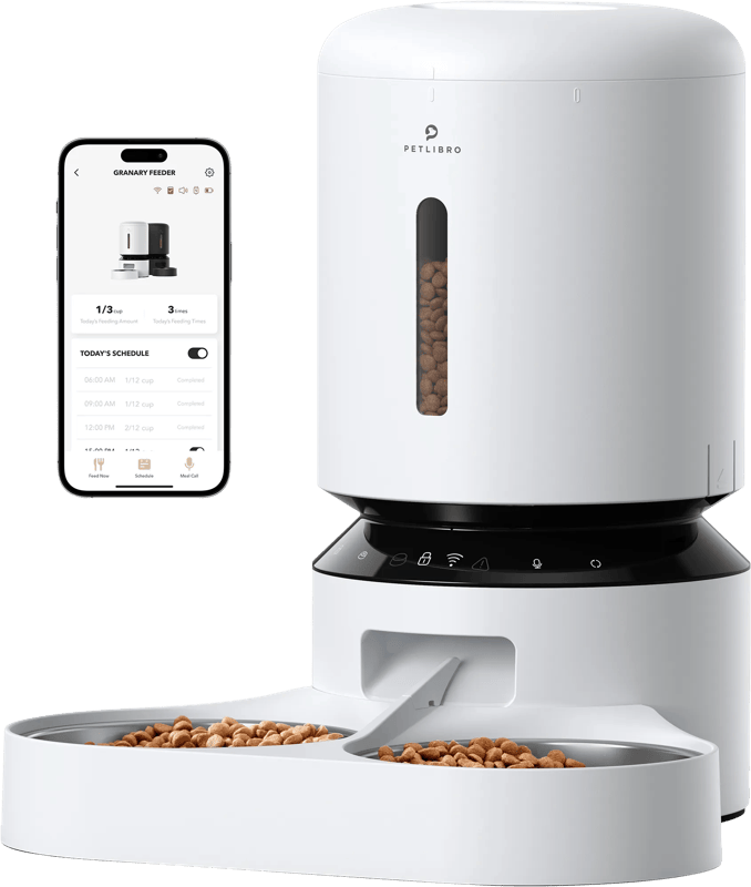 Petlibro Automatische Voerbak met Wifi dual PLAF103 Wit