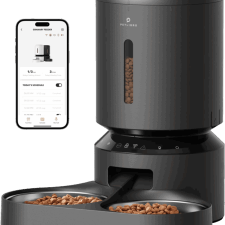 Petlibro Automatische Voerbak met Wifi dual PLAF103 Zwart