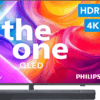 Philips Ambilight 50" PUS9000 QLED 4K (2025) + JBL Bar 2.1 Deep Bass MK2 Zwart