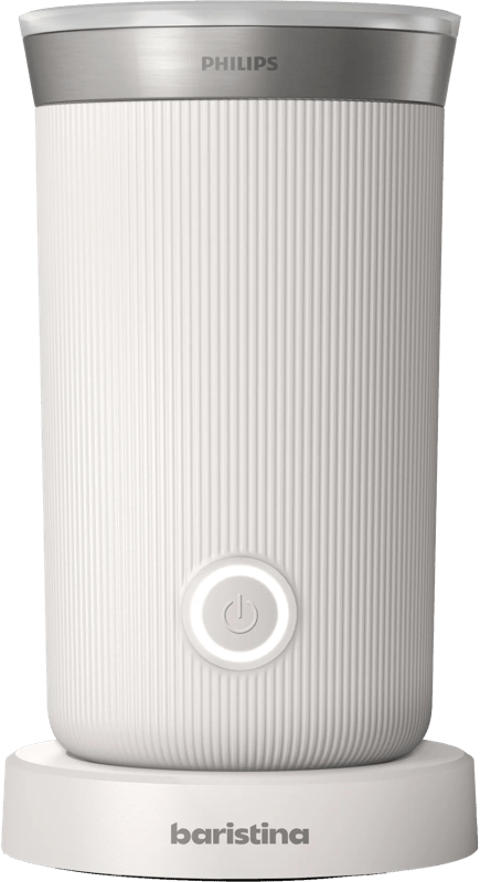 Philips Baristina Melkopschuimer Wit
