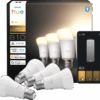 Philips Hue A60 White E27 810lm 4-pack