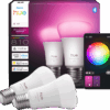 Philips Hue A60 White and Color E27 810lm 2-pack