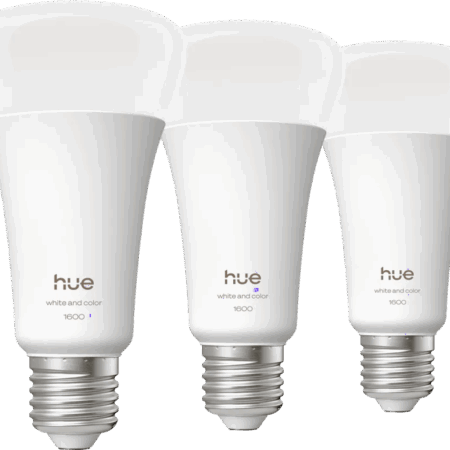 Philips Hue A67 White and Color 1600lm E27 3-Pack