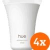 Philips Hue A67 White and Color 1600lm E27 4-Pack