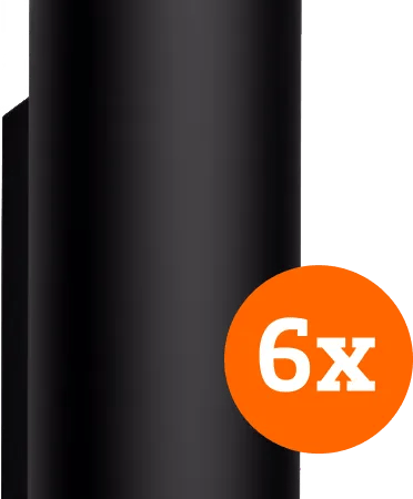 Philips Hue Appear muurlamp White & Color 6-Pack