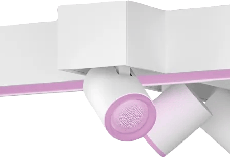 Philips Hue Centris Opbouwspot White and Color - Wit - Kruisvorm - 3-spots
