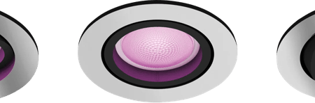 Philips Hue Centura inbouwspot White and Color - rond - Aluminium - 3-pack