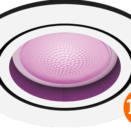 Philips Hue Centura inbouwspot White and Color - rond - Wit - 12-pack