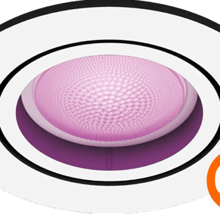 Philips Hue Centura inbouwspot White and Color - rond - Wit - 6-pack
