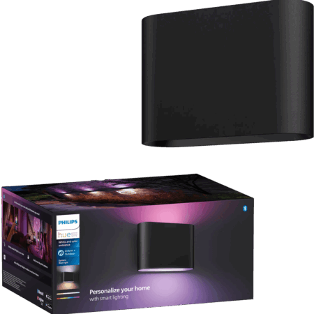 Philips Hue Dymera muurlamp - White and Color - Zwart