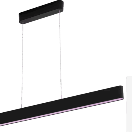 Philips Hue Ensis hanglamp White and Color Zwart + dimmer