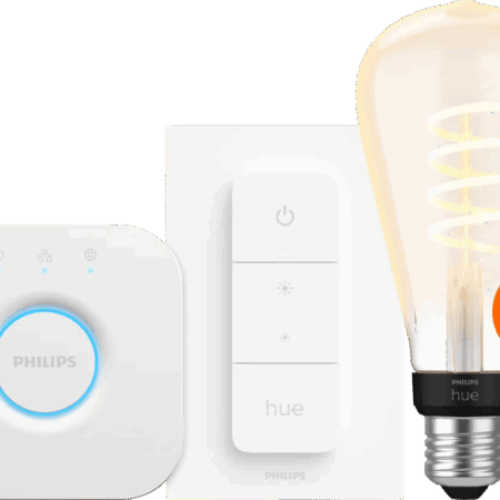 Philips Hue Filament White Ambiance Edison XL 4-Pack Startpakket