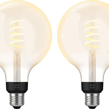 Philips Hue Filament White Ambiance Globe XL 2-pack