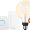 Philips Hue Filament White Ambiance Globe XL 4-Pack Startpakket