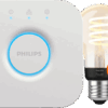 Philips Hue Filament White Ambiance Standaard 5-Pack + Bridge
