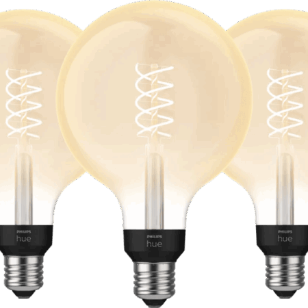 Philips Hue Filamentlamp White Globe XL E27 - 2023 - 3-pack