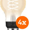 Philips Hue Filamentlamp White Standaard E27 - 2023 - 4-pack