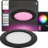 Philips Hue Inbouwspot Slim - White and Color - 170mm - Zwart