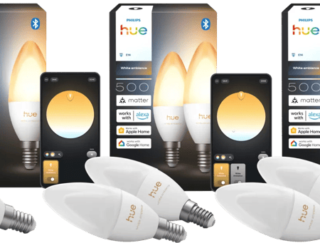 Philips Hue Kaarslamp White Ambiance E14 5-Pack